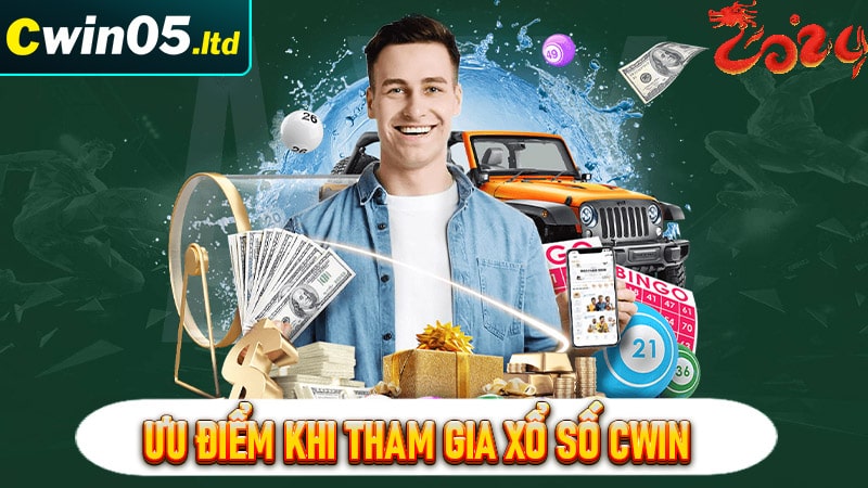 Đánh giá về ưu điểm khi tham gia xổ số Cwin